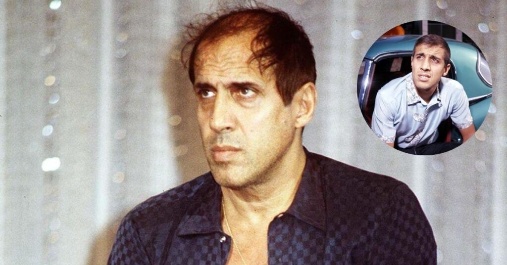 A young Adriano Celentano in his early years as a singer in the 1960s, capturing his rise to fame in the Italian music industry.
